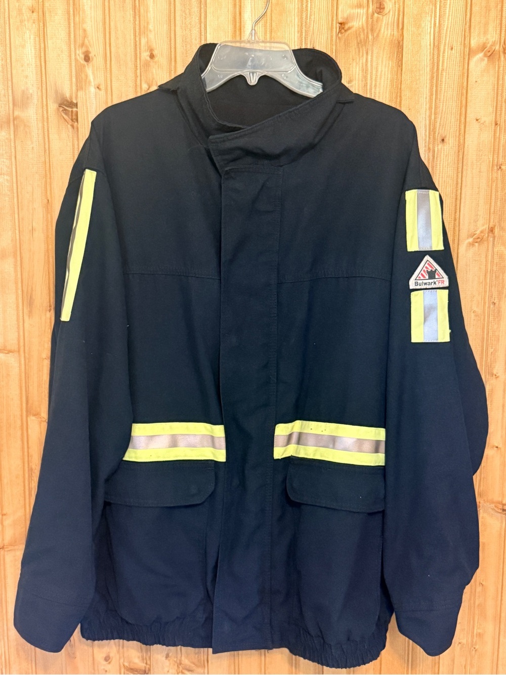 Bulwark FR JNJ8NV3 Nomex IIIA Made with Kevlar Jacket XXL Navy Flame Resistant